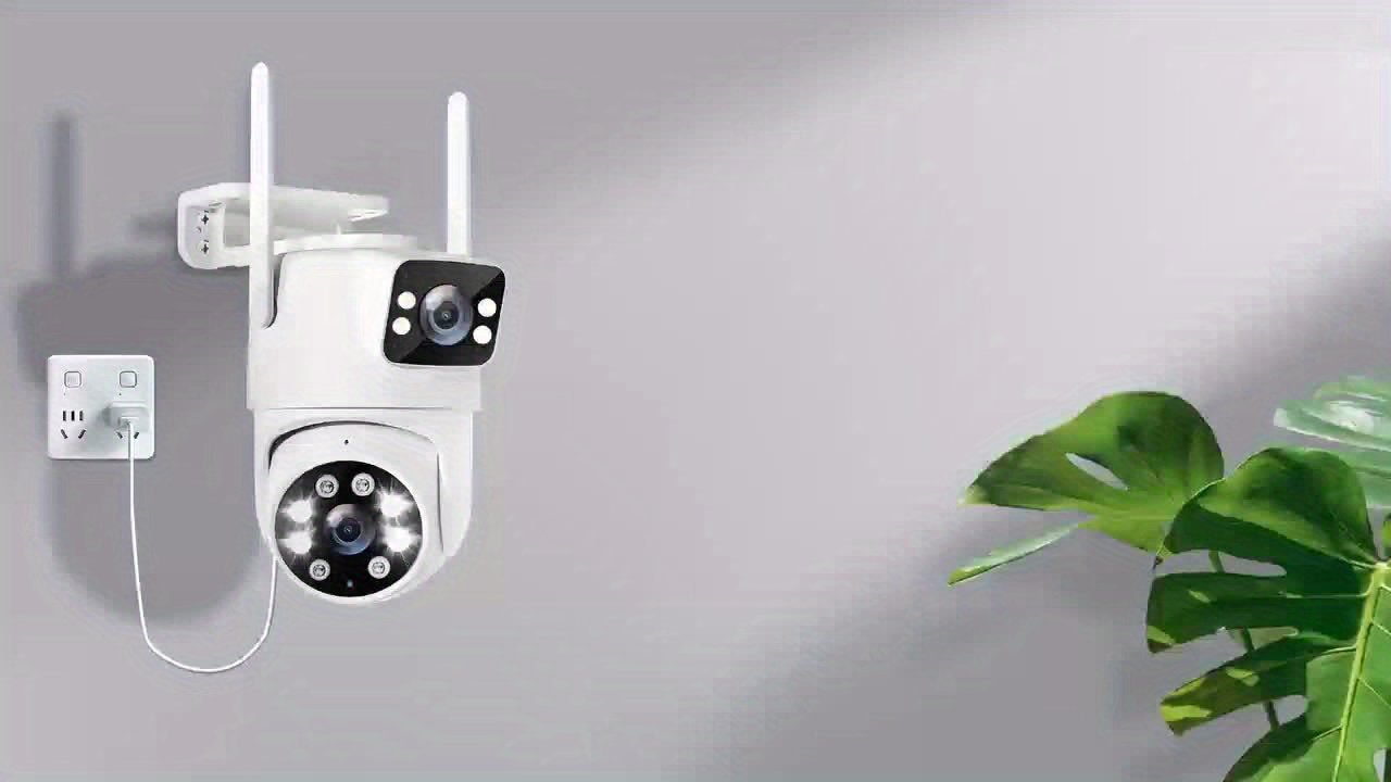 1pc SZSINOCAM 720P HD Wireless Outdoor Security Camera, Dual Lens, 2K Ultra Clear Night Vision, Waterproof, App Control, USB Charging, 360° Pan-Tilt, Motion Detection, Two-Way Audio, No Battery, Wi-Fi Enabled - Image 9