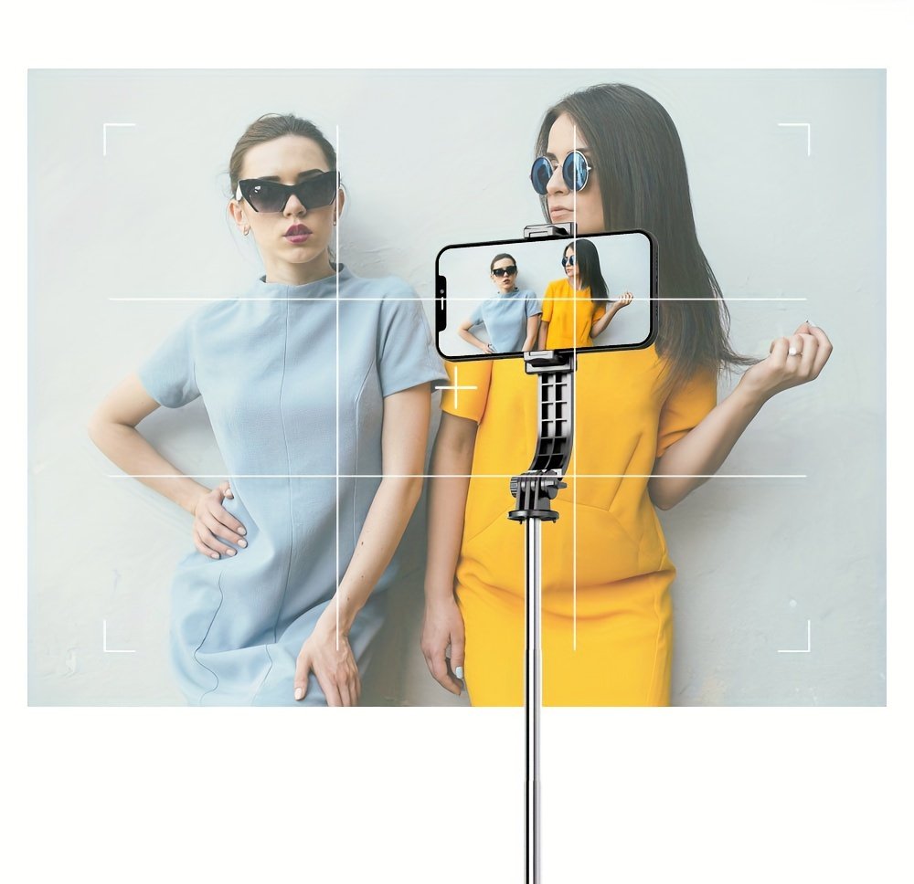 SelfieShow Portable 44-inch Selfie Stick with Wireless Remote, Extendable Smartphone Tripod Stand, 360-Degree Rotation, Compatible with iPhone 13/12/11 Pro/Xs Max/Xr/X/8/7/6 Plus, Android Samsung Phones, Ideal for Christmas, Halloween, Birthday Gifts, Pho - Image 19