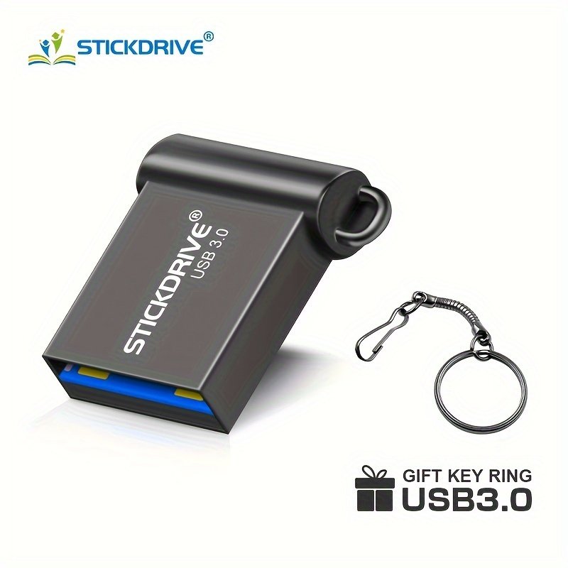 STICKDRIVE MINI USB 3.0 Flash Drive 16GB 32GB 64GB 128GB PENDRIVE Disk Memory For Key Ring - Image 3