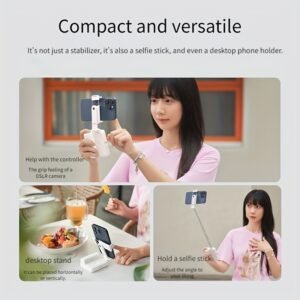 1pc Aluminum Alloy Compact Selfie Stick with Wireless, Portable Photography Tool with Beauty Light, Detachable Tripod Stand for Outdoor Photography