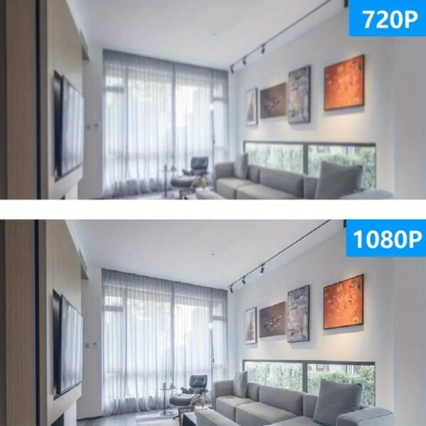 HD 1080P Wireless Network Camera - Wall-Mounted, Night Vision, App Control, Audio And Motion Alerts, Color Display, USB Powered, 355° Horizontal And 90° Vertical Pan-Tilt, Indoor Home Security, with Two-Way Audio And AI Detection. - Image 17