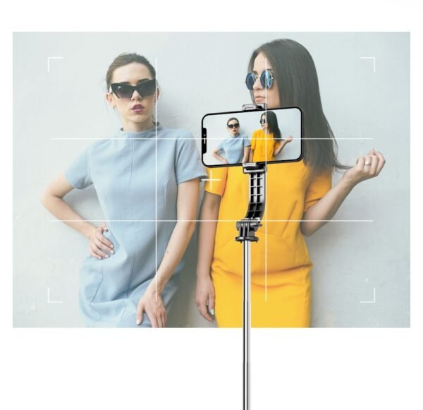 Portable 44-inch Selfie Stick Mobile Phone Tripod with Wireless Remote Control Expandable Smartphone Tripod Holder 360 Degree Rotation for iPhone 13 12 11 pro Xs Max Xr X 8 7 6 Plus, for Android for SamSung Smartphones - Image 24