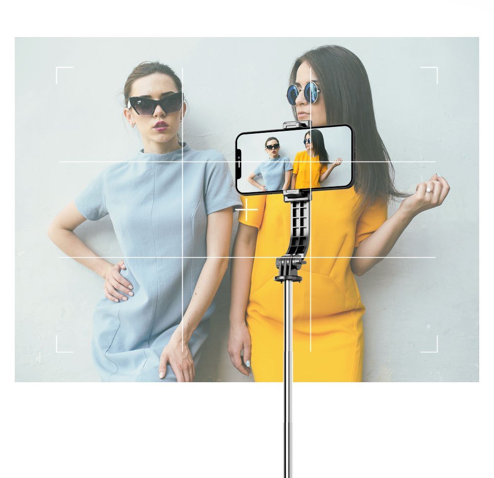 Portable 44-inch Selfie Stick Mobile Phone Tripod with Wireless Remote Control Expandable Smartphone Tripod Holder 360 Degree Rotation for iPhone 13 12 11 pro Xs Max Xr X 8 7 6 Plus, for Android for SamSung Smartphones - Image 24