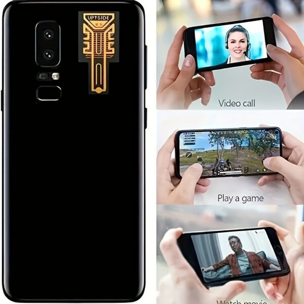 Mobile Phone Signal Sticker Download Speed Enhancement Sticker Carbon Ink PVC Line, Network Signal Auxiliary Enhancement Sticker, Easy to Install No Battery 1/3/6/10pcs - Image 5