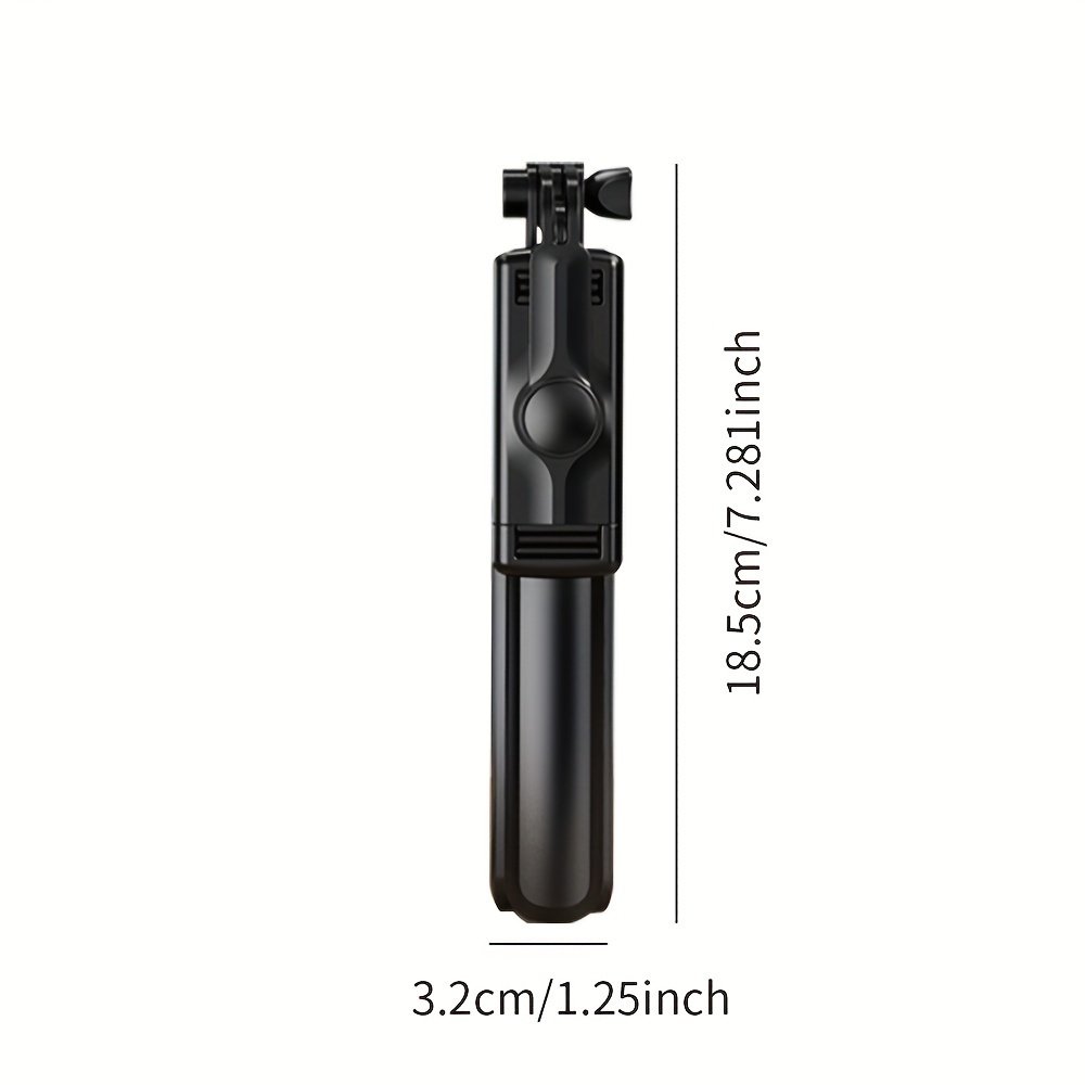 Stainless Steel Selfie Stick Tripod with Wireless Remote, 360° Rotation, Waterproof, Handheld & Tripod Stand Combo, Portable Anti-Shake Monopod for Travel, Live Streaming, and Photography - Image 4