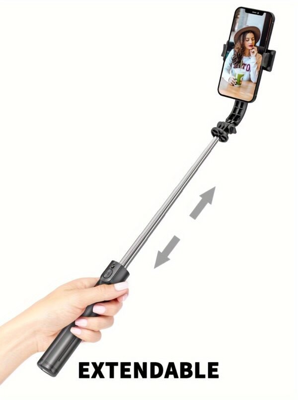 SelfieShow Portable 44-inch Selfie Stick with Wireless Remote, Extendable Smartphone Tripod Stand, 360-Degree Rotation, Compatible with iPhone 13/12/11 Pro/Xs Max/Xr/X/8/7/6 Plus, Android Samsung Phones, Ideal for Christmas, Halloween, Birthday Gifts, Pho - Image 14