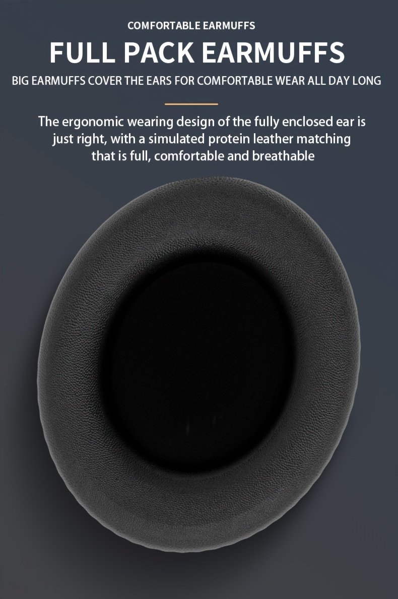 Ultra-large Capacity 400 MAh Wireless Headphones With Ambient Lighting, HIFI Sound Effects, Music All Day Long, 5.3 Chip, Low Latency, High-quality Headphones, Suitable For Travel, Business, Music, Gifts, Work, Phone Calls - Image 21