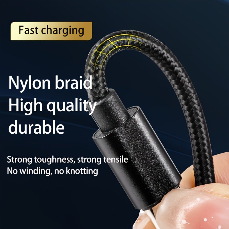 USB Type C cable for fast and safe charging is suitable for Samsung, Redmi, OnePlus mobile phone charging cables, with a length of 1m/2m/3m - Image 8