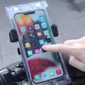 Cycling Phone Waterproof Bag, Waterproof Phone Case, Rider Specific Rechargeable Touch Screen Rainproof Phone Bag, Suitable for Cycling
