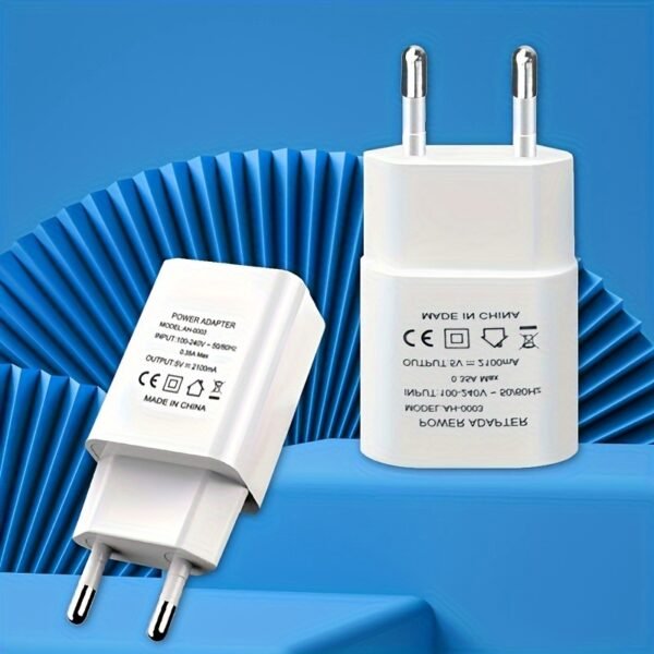 5V2A white European standard mobile phone charger, fast charging mobile phone USB charging head, suitable for use in various places, etc - Image 8
