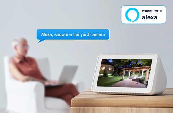 1pc 4K 8MP WiFi Security Camera, 2 Lens 4MP Total 8MP Dual Lens 2.4ghz Wireless IP Camera, Video Surveillance for Home Security CCTV Monitor, AI Human Tracking, Color Night Vision, Outdoor, Two-Way Audio, Motion Alert, Pan Tilt Rotation Icsee - Image 27
