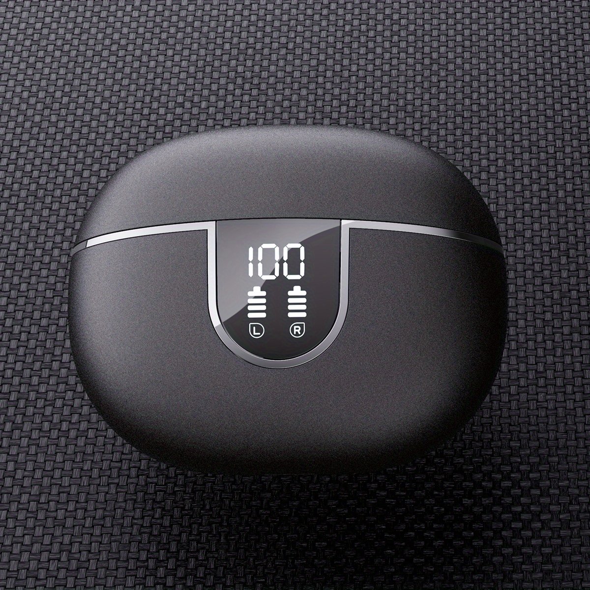 Wireless Stereo Earbuds with LED Power Display, in-Ear Earphones with Wireless Charging Case, ENC Noise Cancelling Headphones, Sport Headset with Mic for Smartphone - Image 4
