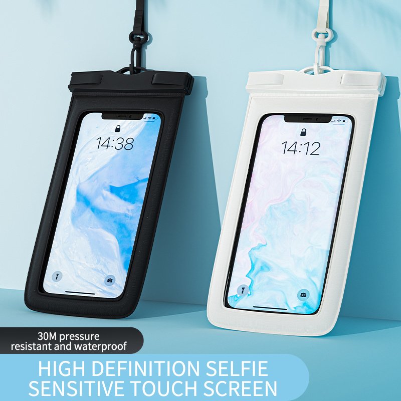 Waterproof Mobile Phone Bag, Double-layer Floating Leakproof Dry Storage Bag For 18.29 Cm Mobile Phone - Image 4