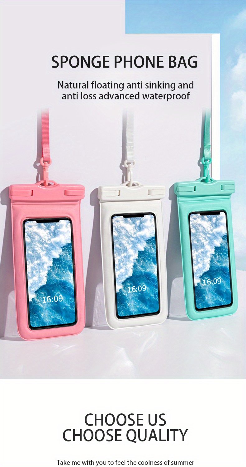 Waterproof Mobile Phone Bag, Double-layer Floating Leakproof Dry Storage Bag For 18.29 Cm Mobile Phone - Image 13