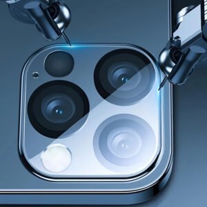 2-Pack HD Glass Camera Lens Protector for iPhone 14/14 Plus/14 Pro/14 Pro Max, 13/13 Pro/13 Pro Max, 12/12 Pro/12 Pro Max, 11/11 Pro/11 Pro Max - Scratch Resistant, Glossy Full Coverage Transparent Protective Film
