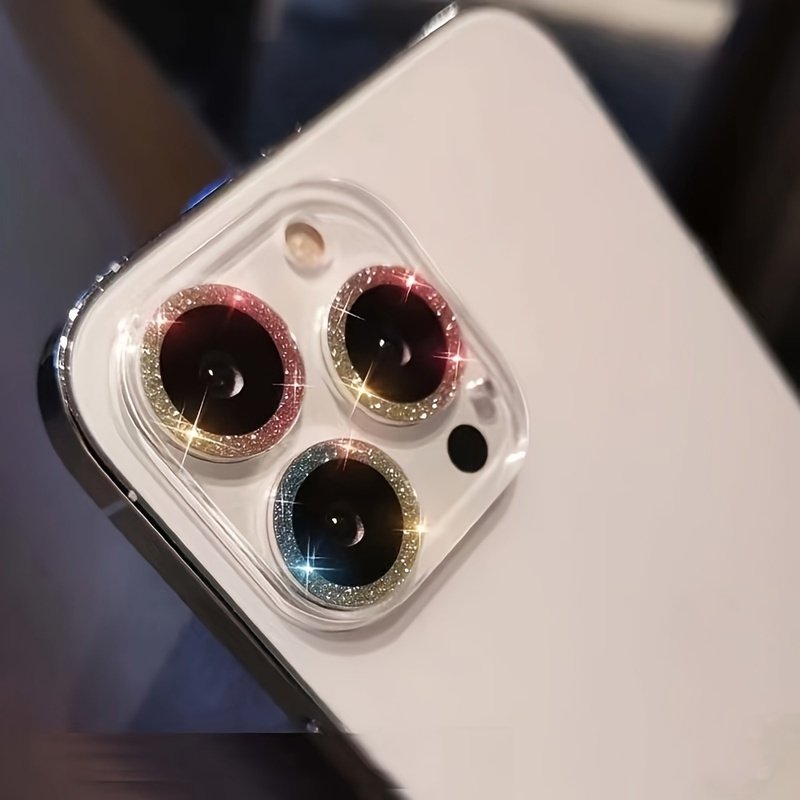 Protective Film For The Shiny Camera Lens Of Your Phone, Suitable For IPhone Models 15, 14, 13, 12, 11 Pro Max, Mini, And Plus. This Camera Protection Kit Includes A Tempered Glass Lens Protector Shell, Compatible With IPhone 16 Pro Max And IPhone 16 Plus - Image 4