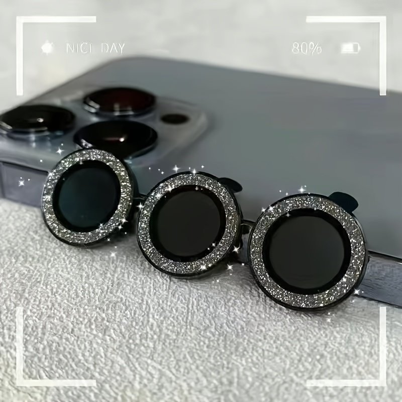 Protective Film For The Shiny Camera Lens Of Your Phone, Suitable For IPhone Models 15, 14, 13, 12, 11 Pro Max, Mini, And Plus. This Camera Protection Kit Includes A Tempered Glass Lens Protector Shell, Compatible With IPhone 16 Pro Max And IPhone 16 Plus - Image 51