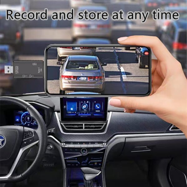 1pc Multi-Functional 6-in-1 OTG Card Reader, SD/TF Card & USB Flash Drive Adapter for Mobile Phone, Computer, Camera - Plug & Play Data Transfer without Battery - Image 5