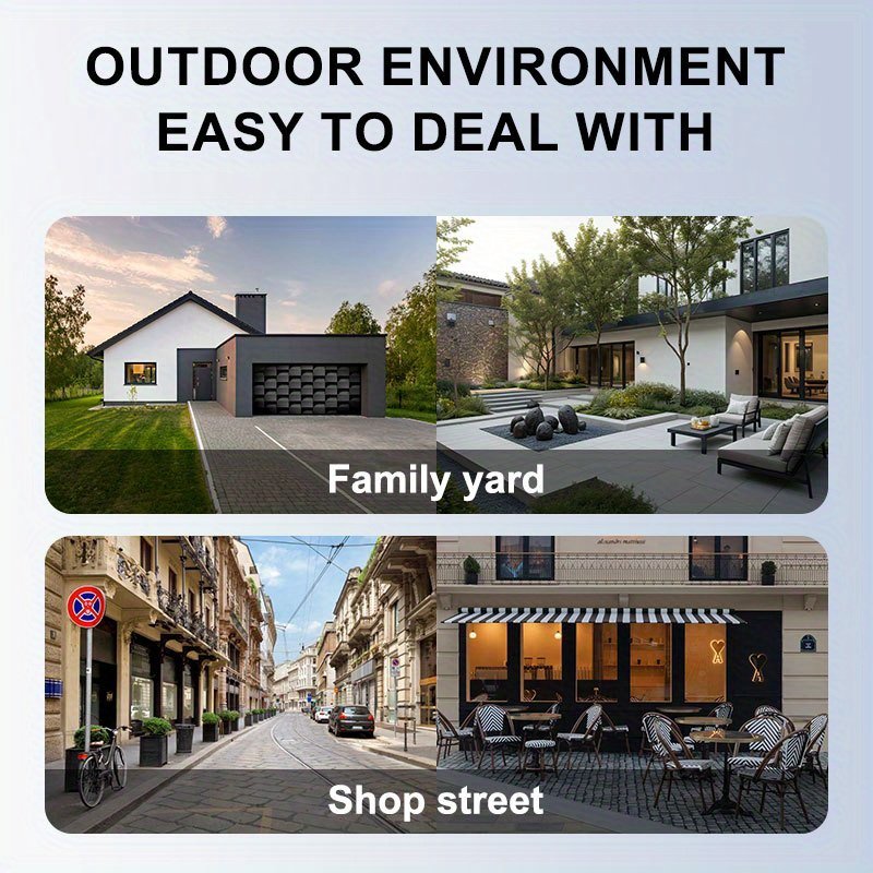 TERUHAL 3MP HD Wireless Security Camera, 2.4GHz WiFi, Color Night Vision, Two-Way Audio, AI Motion Detection, Floodlight, 355° Pan & 90° Tilt, Smartphone Compatible, USB Powered, ABS Material - Image 18