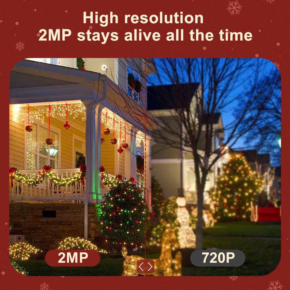 1080P HD WJG E27 Light Bulb Camera - Dual Band WiFi (2.4G+5G) Auto-Tracking, Color Night Vision, AI Motion Alerts for Home Security & Pet Monitoring with Cloud/Card Storage Support - Image 9