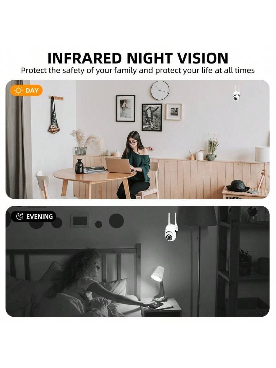 WJG HD 1080P Security Camera - Dual Band WiFi (2.4G+5G),, Auto-Tracking, Alerts & Color Night Vision, AI Motion Detection, Wide Angle Viewing, USB Powered with Cloud Storage Support - Image 11