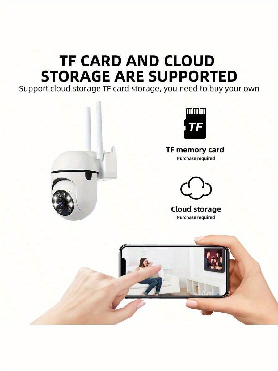 WJG HD 1080P Security Camera - Dual Band WiFi (2.4G+5G),, Auto-Tracking, Alerts & Color Night Vision, AI Motion Detection, Wide Angle Viewing, USB Powered with Cloud Storage Support - Image 15