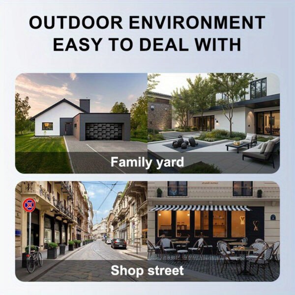 Teruhal Smart Security Camera with 3MP Resolution, WiFi Connectivity, Auto-Tracking, Full-Color Night Vision, AI Motion Detection, 355° Horizontal & 90° Vertical View, Two-Way Audio, Easy Installation - Wall Mountable - Image 11