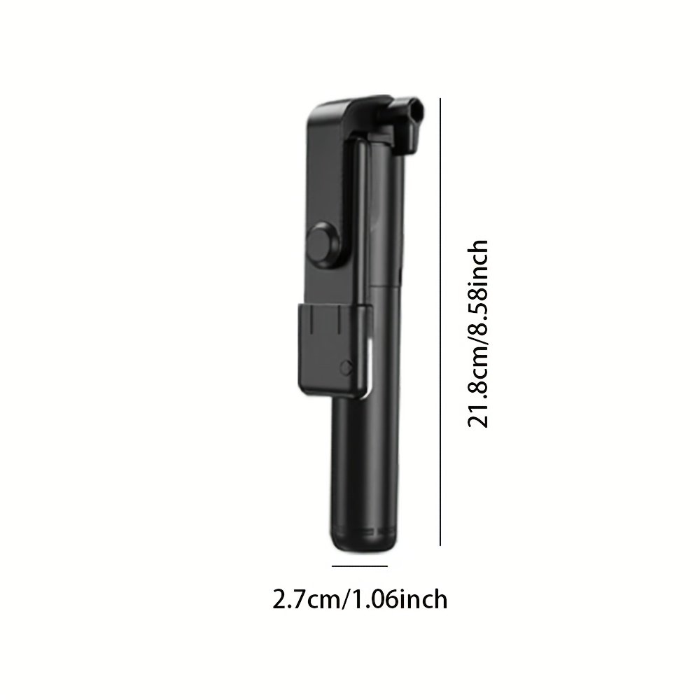 Portable Selfie Stick with LED Fill Light & Remote - Rechargeable Battery, USB Powered, Wireless Enabled for Easy Photography and Video Recording, Selfie Stick for Phone - Image 5