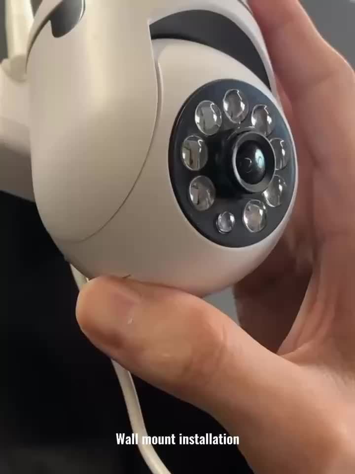 2MP Wireless Security PTZ Camera with Wifi for Outdoor Use, Featuring 4X Zoom, AI Human Tracking, Two-Way Audio, And HD Night Vision in Color. - Image 9