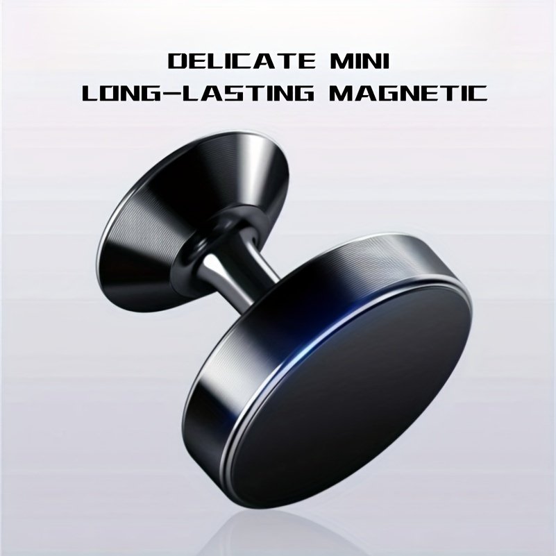 Universal Aluminum Alloy Car Phone Holder, 360 Degree Rotation, Strong Magnetic Mount, Durable Auto Dashboard Accessory - Image 11