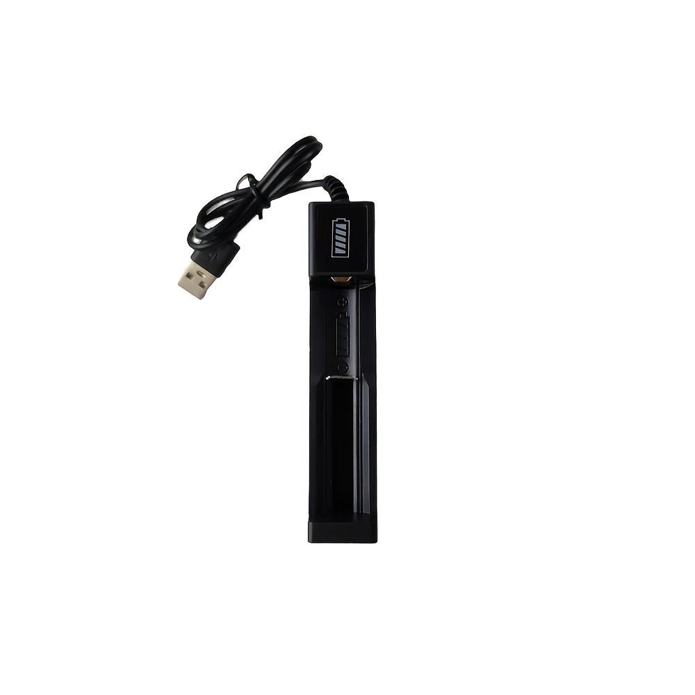 Portable USB Battery Charger with LED Indicator, Single and Dual Slot Charging, ≤36V Operating Voltage - USB Powered (Battery Not Included), Power Supply - Image 5