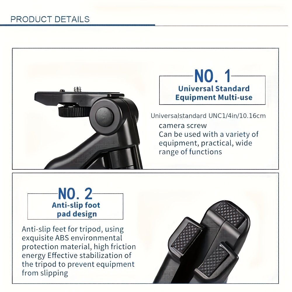 1pc 5-in-1 Smartphone Stabilizer with LED Light - Multi-Purpose Selfie Stick, Portable Handheld Gimbal, Outdoor Interview Lighting Kit, Rotatable Tripod Stand, Flexible Plastic Material - Image 8