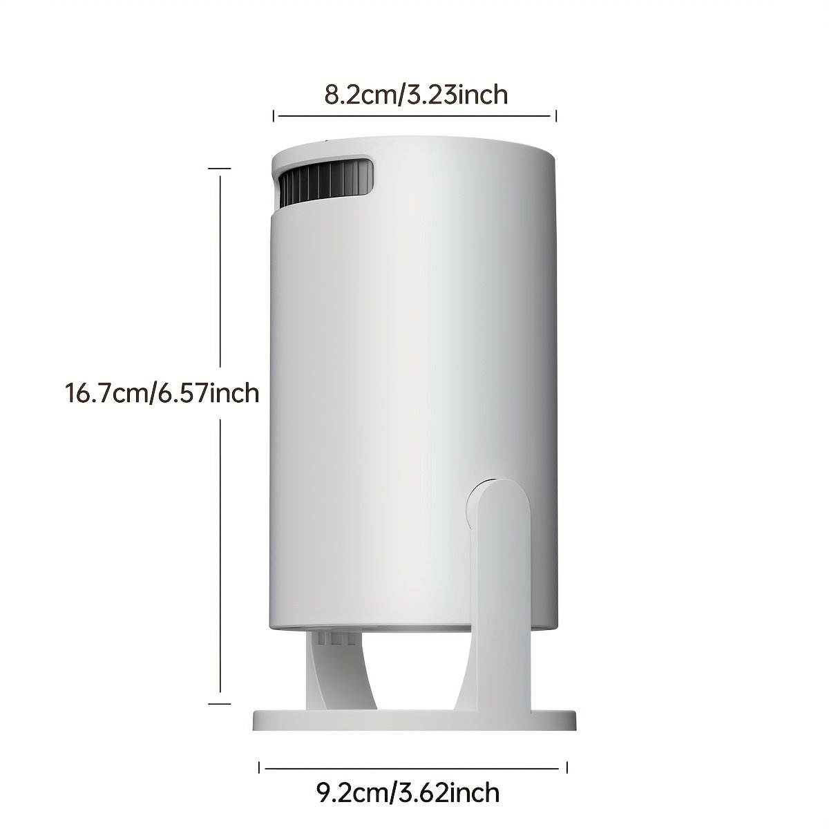 2025 Latest Convenient Mini Projector, 3D Support 1080P Movie Projector, Home Theater Video Projector, Compatible with Mobile Phones/Tablets/Laptops/PCs/TVs/USB Drives/DVDs - Image 3