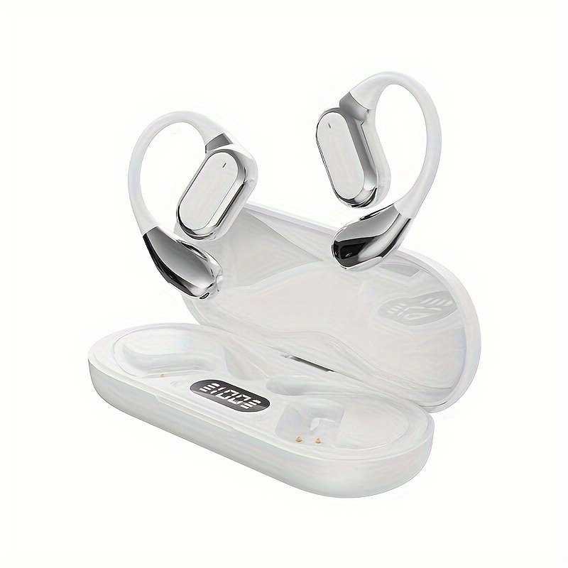 2024 NEW Style True Wireless On-Ear Sleeping Comfortable Headset Music Couples Earbuds TWS HIFI Dolby Bass ACC Stereo HD Calling Earphones for Android & Iphone Cellphone Sports Earpieces Smart Headphones - Image 5