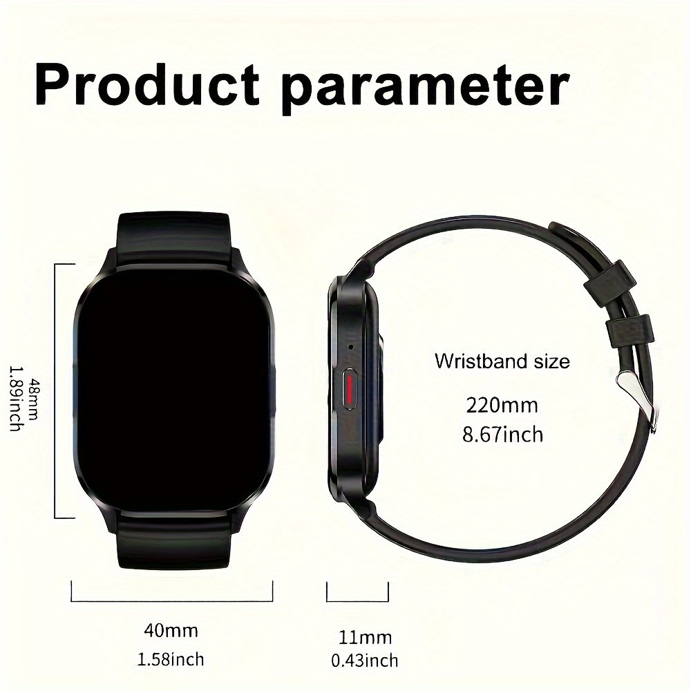 SENBONO AMOLED Smart Watch For Men, Wireless Call And Answer Call, Alway On Display HD AMOLED Screen, Multiple Sports Modes, Step, Distance, Calories Smart Watch - Image 9