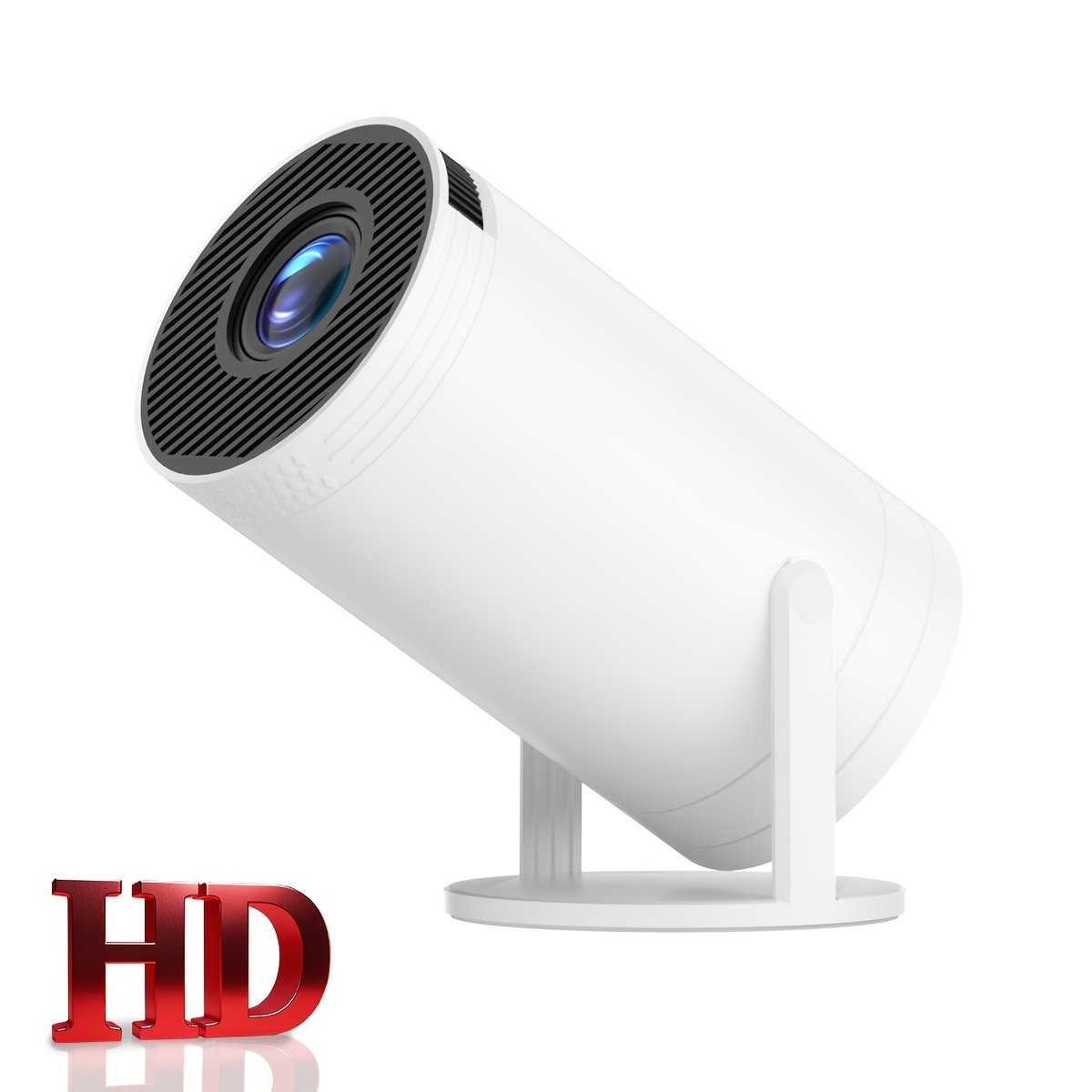 XYA Mini LED Projector Support 1080P video decoding, WiFi6 & Wireless 5.2 Portable Video Projector with Remote Control, 3.3 meter, High brightness, 180° flip, Android OS for Home & Office Use - Image 2