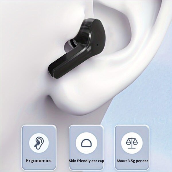 Wireless Sports Earphones with Noise Cancelling Microphone, High Fidelity Sound, Long Standby, Fast Charging Case, Wireless Connectivity - Non- - Image 11