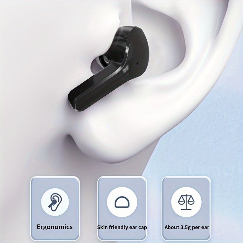 Wireless Sports Earphones with Noise Cancelling Microphone, High Fidelity Sound, Long Standby, Fast Charging Case, Wireless Connectivity - Non- - Image 11