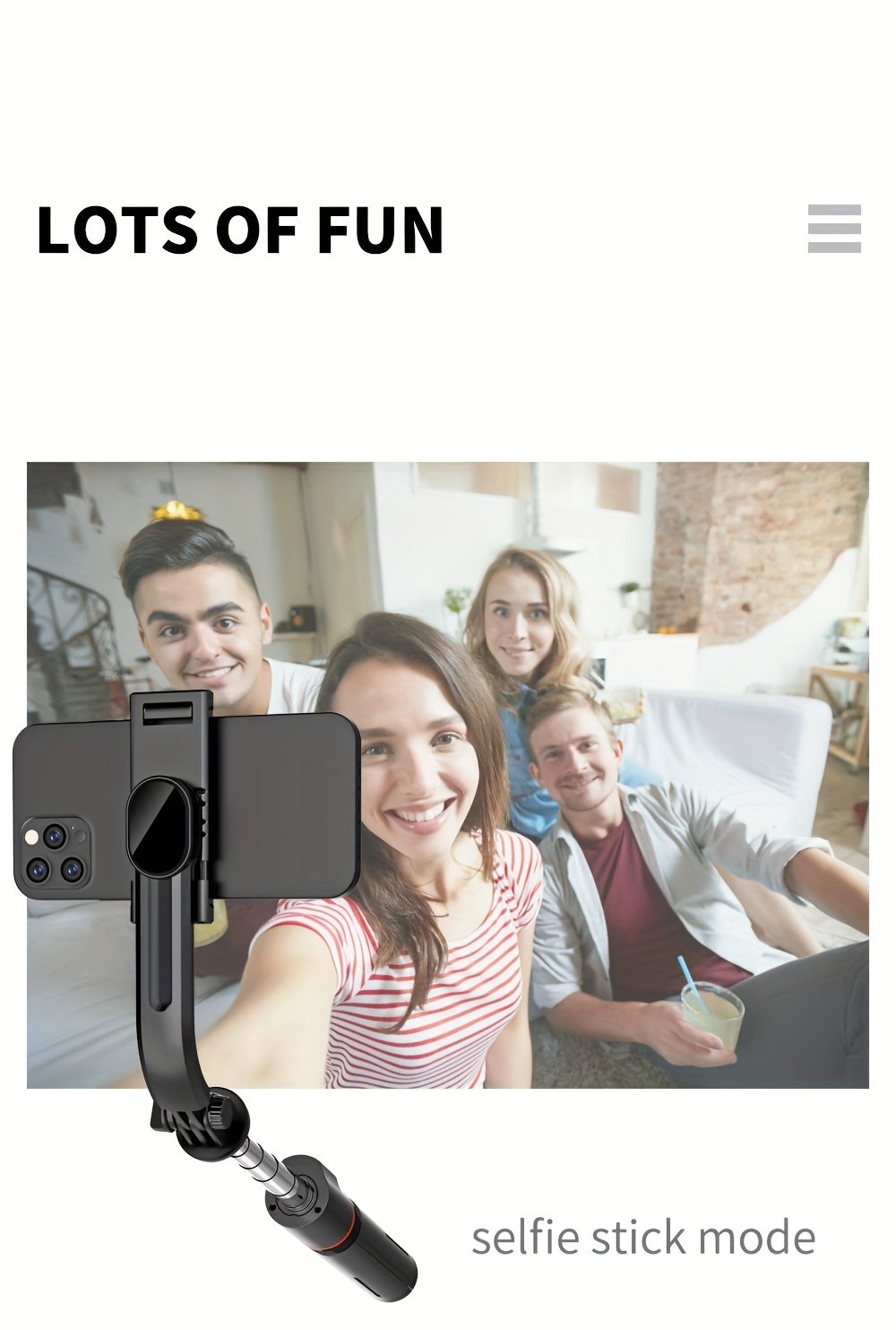 SelfieShow Portable 44-inch Selfie Stick with Wireless Remote, Extendable Smartphone Tripod Stand, 360-Degree Rotation, Compatible with iPhone 13/12/11 Pro/Xs Max/Xr/X/8/7/6 Plus, Android Samsung Phones, Ideal for Christmas, Halloween, Birthday Gifts, Pho - Image 17