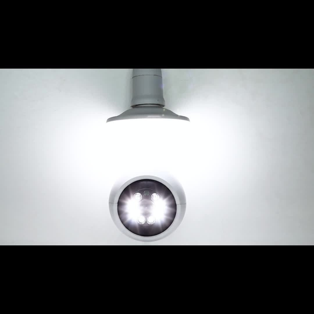 1pc 1080P HD WiFi Light Bulb Security Camera - Dual-Way Audio, Wireless 355° Panoramic View, AI Human Detection, Color Night Vision, Indoor/Outdoor Surveillance, Real-Time Video Streaming, Easy Twist-On Installation, No Battery Needed, Wireless Security C - Image 11