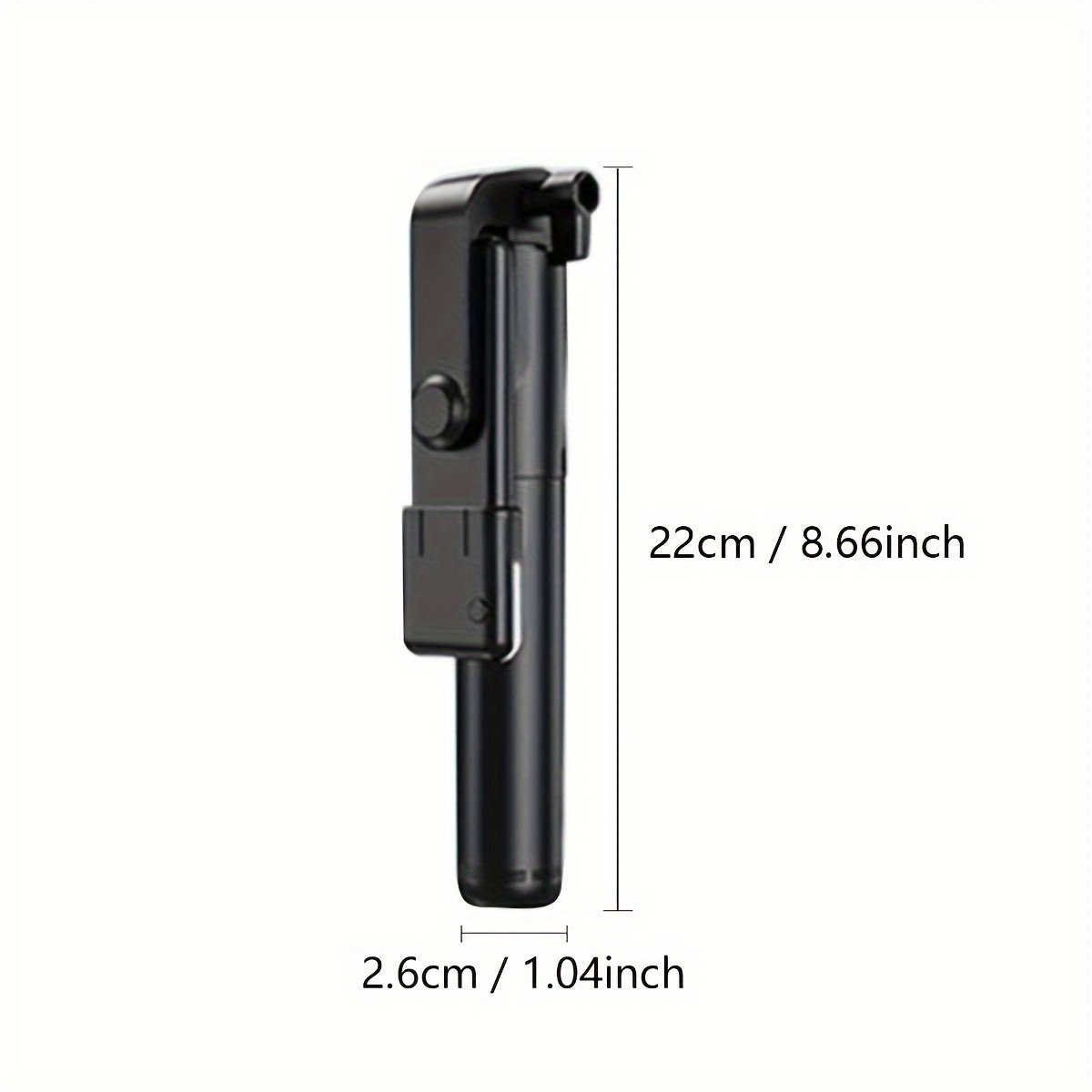 Selfie Stick with Tripod Stand, Portable Wireless Remote Control, 36V Battery Operated, Mini Size for Travel, Essential for Mobile Photography and Videography - Image 4