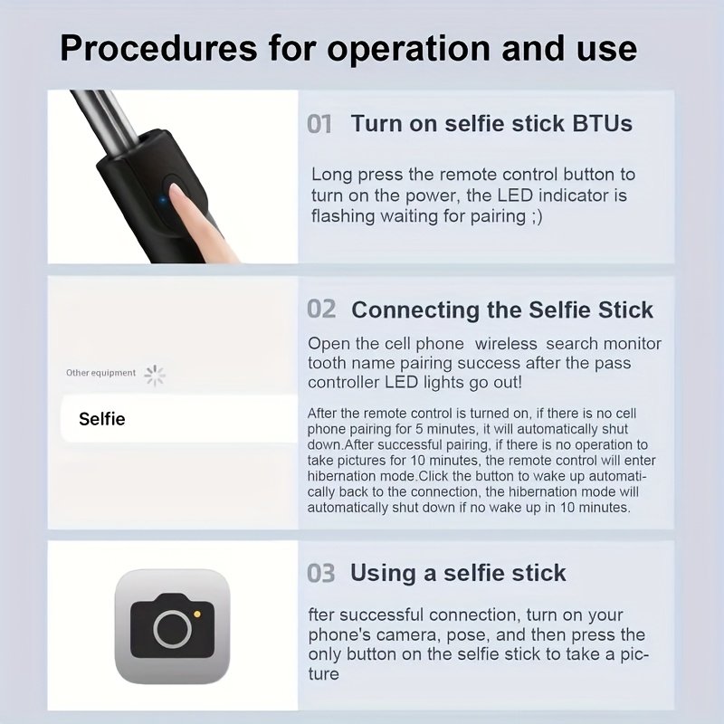 YIIOJUU 1pc 104.14cm Retractable All-in-One Smartphone Selfie Stick - 360° Rotating Tripod Holder, Wireless Remote Control, Ultra-Portable Compact Design Suitable for iPhone/Samsung/Android Phones, Perfect for Travel and Content Creation - Image 18