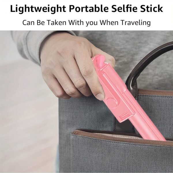 Wireless Selfie Stick Tripod with Remote, Stainless Steel 360 Rotation Anti-Shake Phone Holder, Live Stream Tabletop to Floor Support Stand, Battery Powered for Photo Video Recording - Image 9