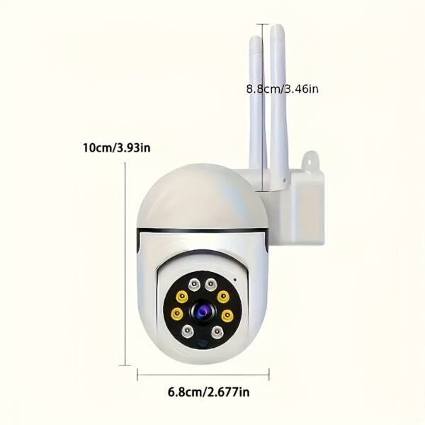 OURLIFE 1080P HD Wireless Security Camera with Color Night Vision, Two-Way Audio, Pan/Tilt/Zoom - WiFi Enabled Smart Home & Pet Tracking Camera, Perfect Christmas & Thanksgiving Gift - Image 6