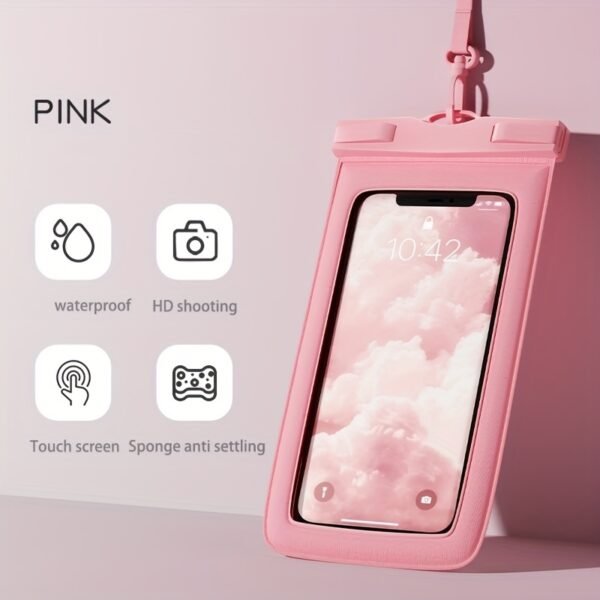 Waterproof Mobile Phone Bag, Double-layer Floating Leakproof Dry Storage Bag For 18.29 Cm Mobile Phone - Image 7