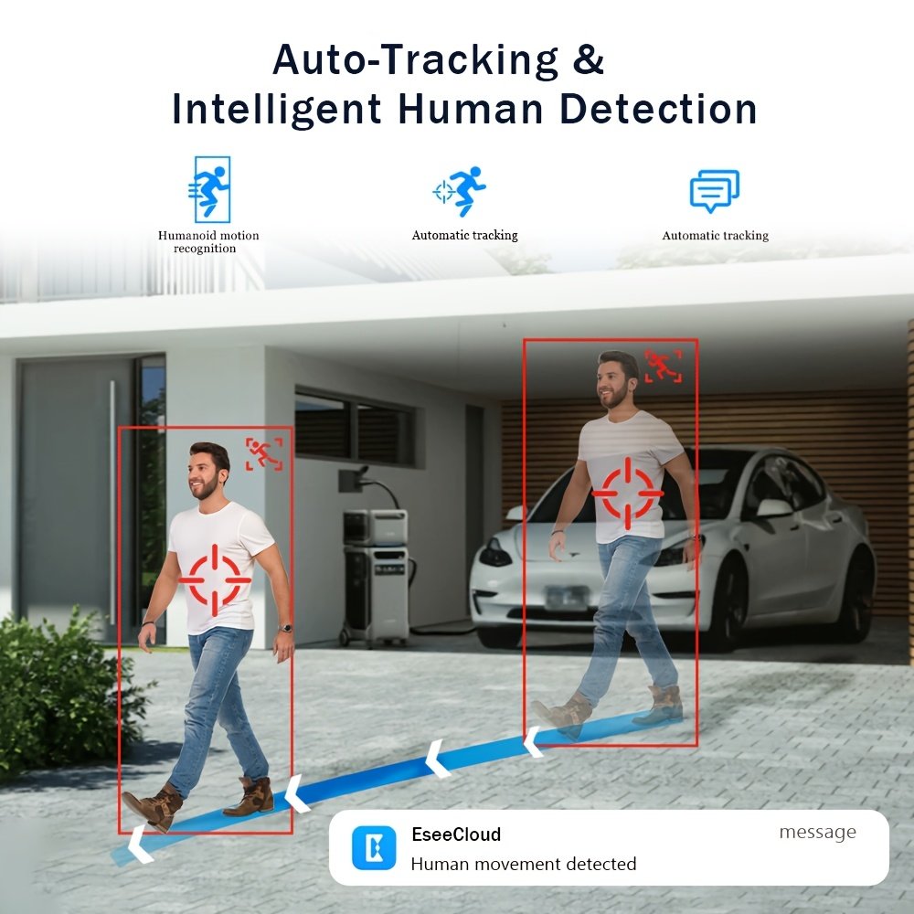 1pc 1080P HD WiFi Light Bulb Security Camera - Dual-Way Audio, Wireless 355° Panoramic View, AI Human Detection, Color Night Vision, Indoor/Outdoor Surveillance, Real-Time Video Streaming, Easy Twist-On Installation, No Battery Needed, Wireless Security C - Image 9