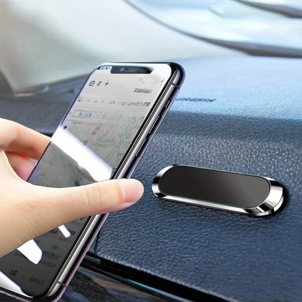 Magnetic Mini Single-row Adhesive Dashboard Mobile Bracket With Strong Magnetic Car Phone Holder On Hot Sale - Image 2
