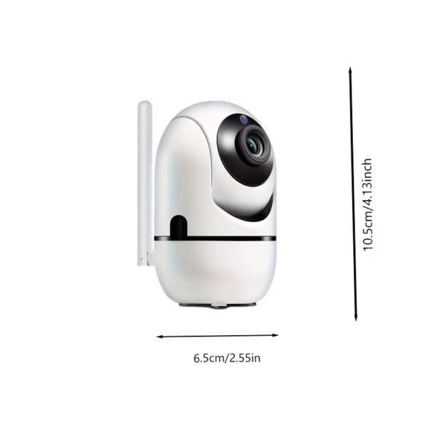 An Indoor Security Wifi Camera, Automatic Tracking, Color Night Vision Home Protection, Two-Way Audio, AI Intelligent Tracking Motion Detection, Suitable for Home Street Security And Monitoring, Can Be Used As Christmas And Halloween Gifts. - Image 5