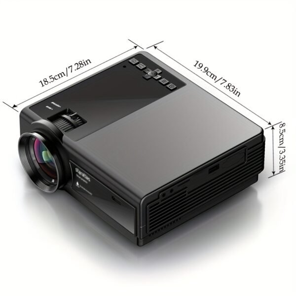 Projector with WiFi 5, Native 1080P Outdoor Movie Projector, Smart Home Projector for Phone/Laptop/TV Stick - Image 2