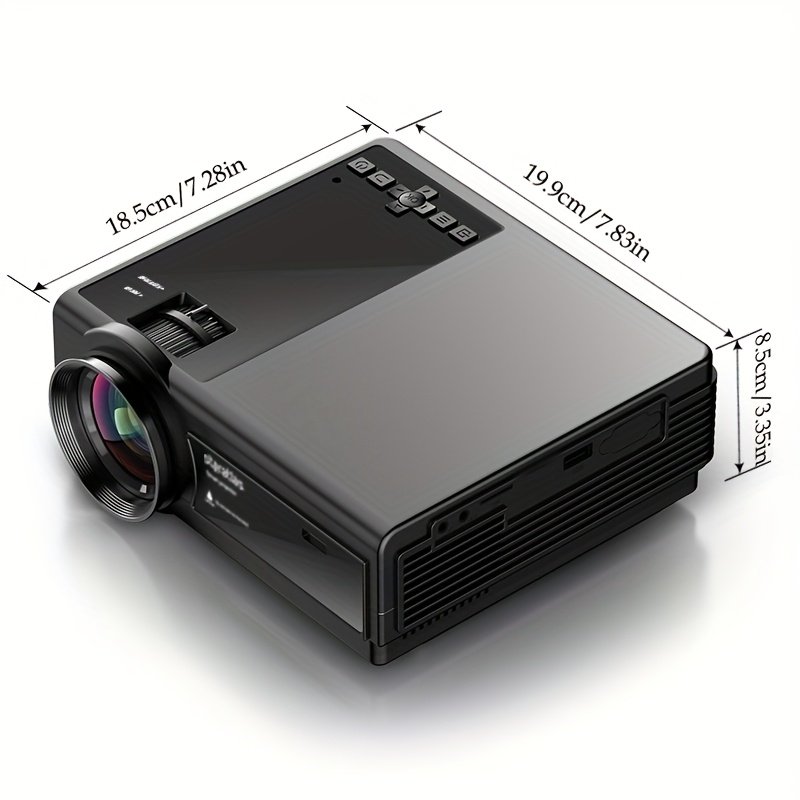 Projector with WiFi 5, Native 1080P Outdoor Movie Projector, Smart Home Projector for Phone/Laptop/TV Stick - Image 2